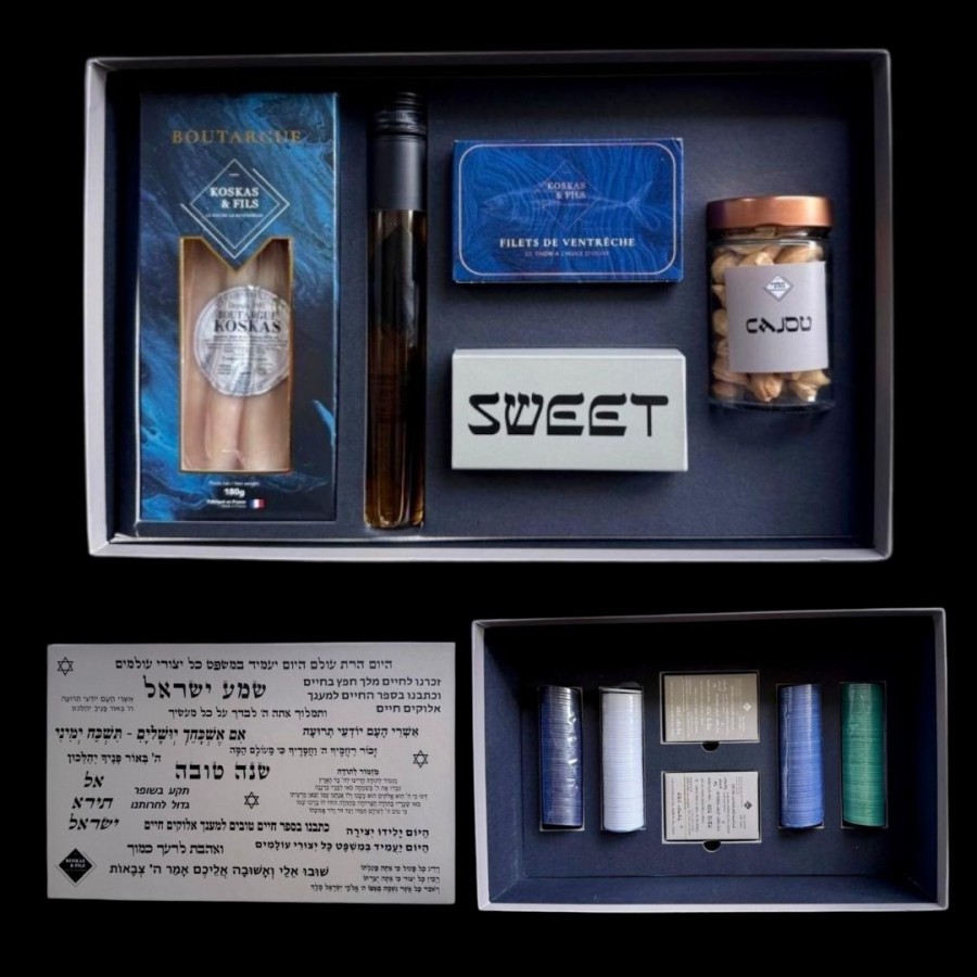 Corbeille Roch hachana - Coffret Cadeau Box nouvelle année