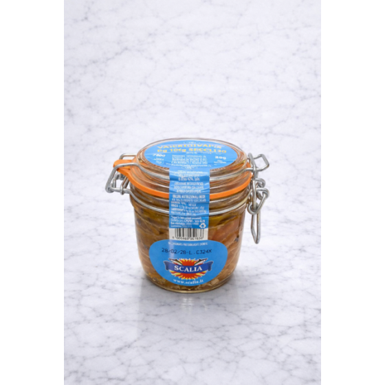 Filet d'anchois à l'huile d'olive 240g