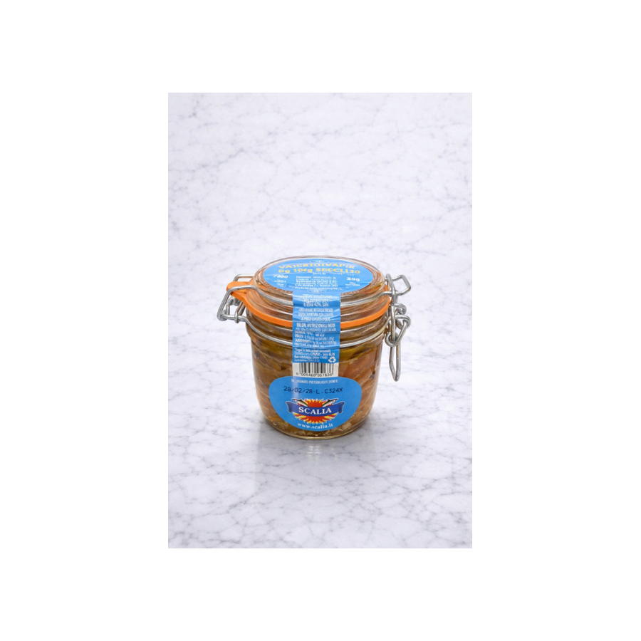 Filet d'anchois à l'huile d'olive 240g