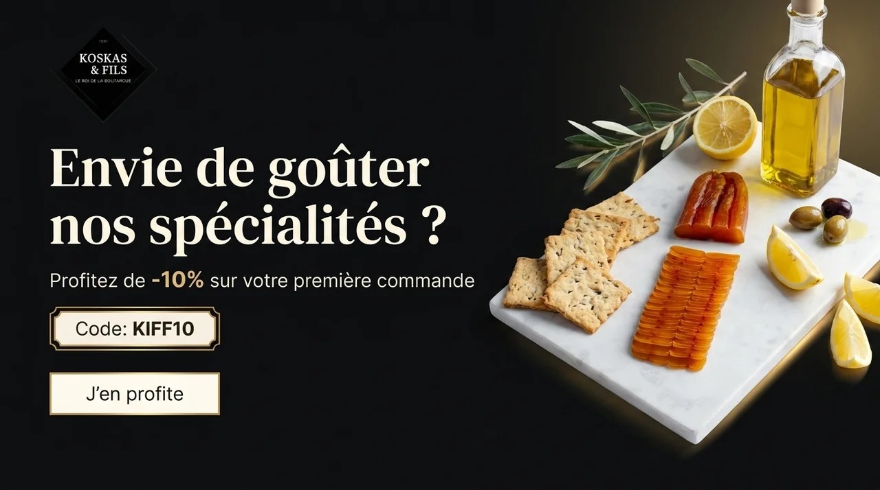 Code promo KIFF10 - 10% sur votre première commande